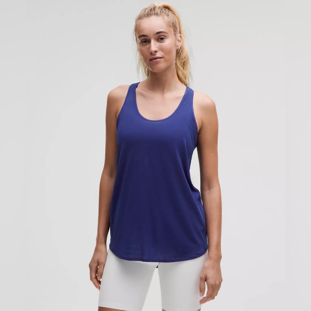 NWT LULULEMON Essential Tank
*Pleated BLUE SIZE 8 - Picture 1 of 7